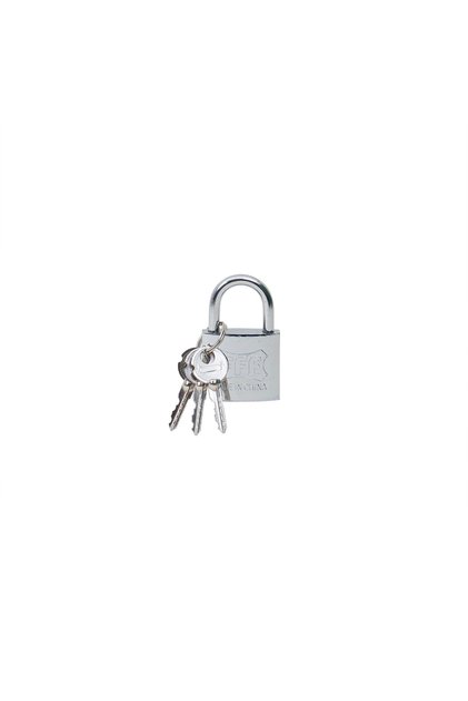 Lacăt cromat 38mm cu 3 chei ZLN1731