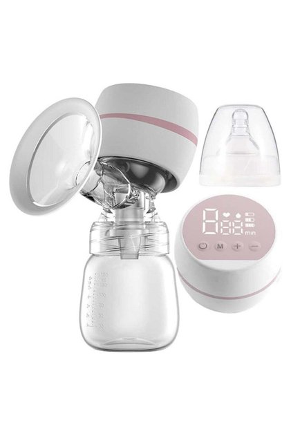 Electric Breast Pump, Portable Anti-Backflow Breast Pumps, 3 Modes & 9 Levels Touch Screen LE