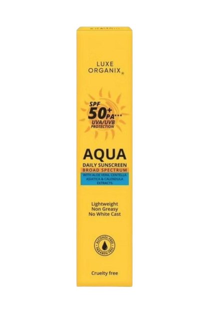 Aqua daily sunscreen