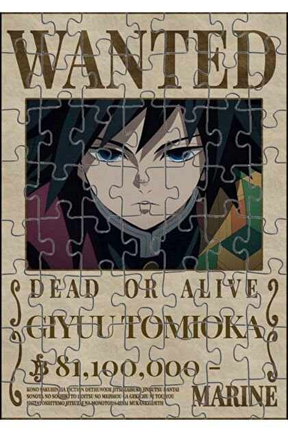 Toyaso Demon Slayer İblis Keser Giyuu Tomioka Anime 99 Parça