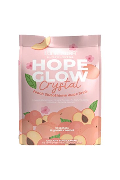 Luna Aura Hope Glow Crystal Peach Glutathione Juice Drink- Trendyol Luna Aura Hope Glow Crystal Peach Glutathione Juice Drink- Trendyol