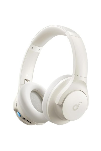Ακουστικά Soundcore Q11i Over-Ear, Ασύρματα, Bluetooth, Ήχος Υψηλής Ανάλυσης, Αυτονομία 60 ωρών, Λευκό