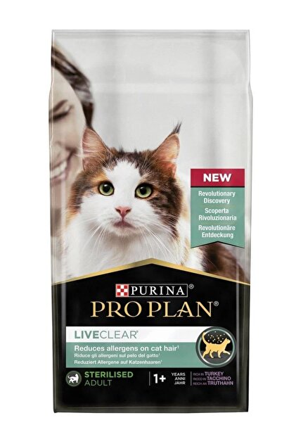 PURINA PRO PLAN LIVECLEAR 1.5kg2セット Pro Plan Proplan liveclear reduces allergens an cat hair Somonlu