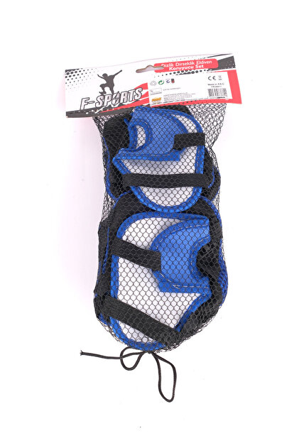 Furkan Toys F-sports Dizlik Dirseklik Koruyucu Seti Mavi FR38811