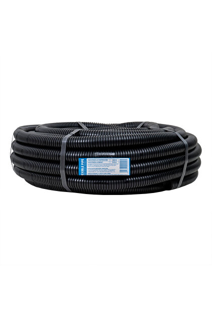 Tub flexibil din PVC, copex, fără fir de tragere, diametru 32 mm, lungime 25 m EXT10806