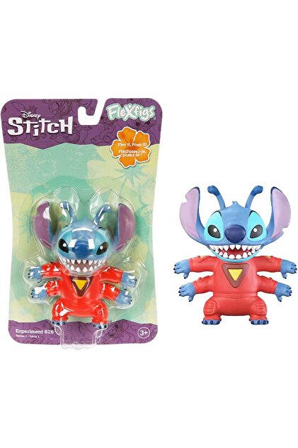 限定品ディズニー☆Authentic Postage Stanp Genel Markalar Disney Stitch Aksiyon Figürü - Experiment 626