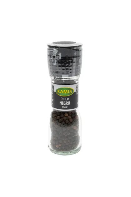 Rasnita cu piper negru boabe Kamis, 42g