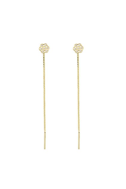 Cercei Aur 14k Fir Floare