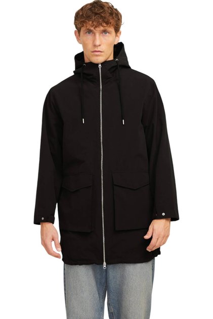 Geaca JACK & JONES Παρκά με φωτάκι οροφής - 12268827-Μαύρο