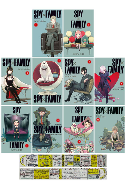 Gerekli Şeyler Yayıncılık Spy x Family 1-2-3-4-5-6-7-8-9-10