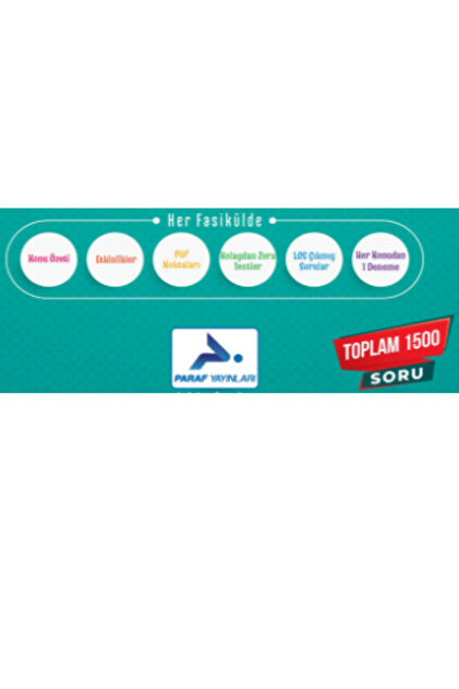 Paraf Yayınları 8.SINIF MOD MATEMATİK FASİKÜL + KONTAK MATEMATİK