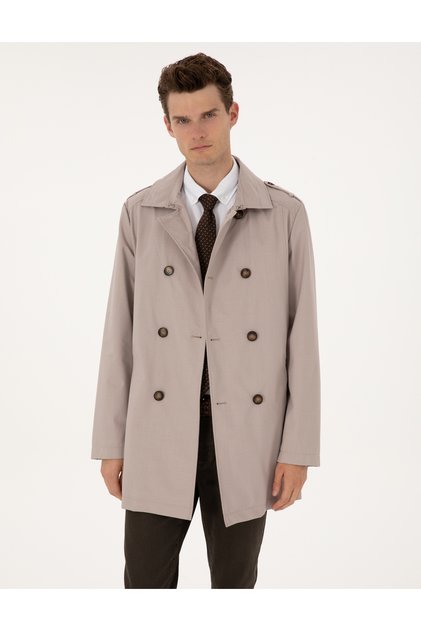 Beige Coat 50313866-Vr011