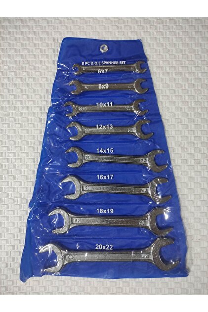 Ymc AÇIK AĞIZ ANAHTAR SETİ 8 PARÇA (6X7-8X9-10X11-12X13-14X15