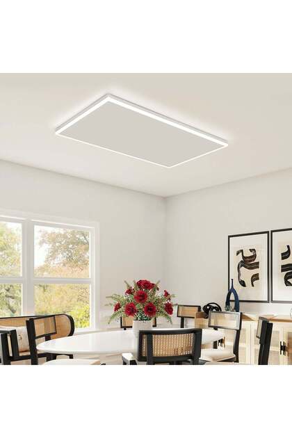 Θερμαντικό Πάνελ Οροφής, 700W, με φως LED, Τηλεχειριστήριο