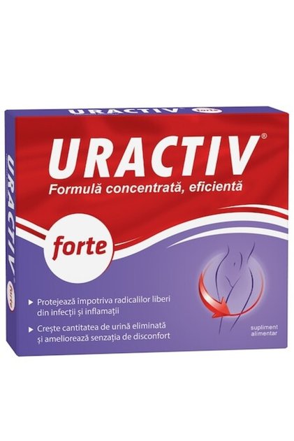 Uractiv Forte, 10 capsule