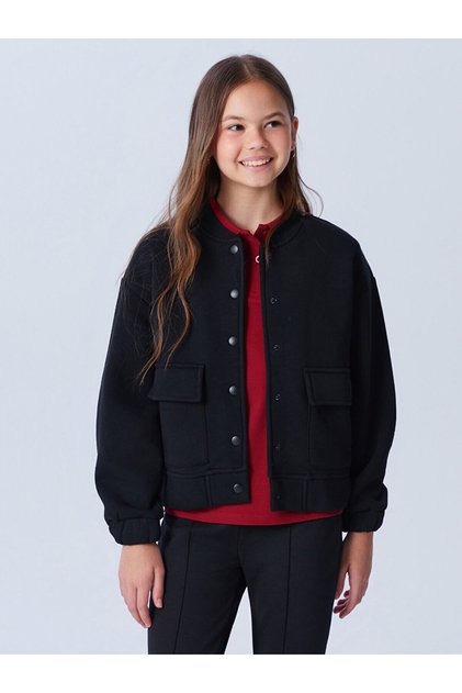 Long Sleeve Girl's College Jacket (W5)