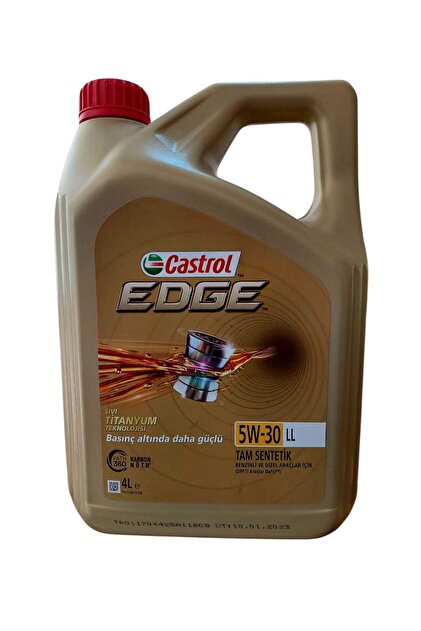 Castrol Edge 5W-30 LL Tam Sentetik Motor Yağı (Benzin - Dizel