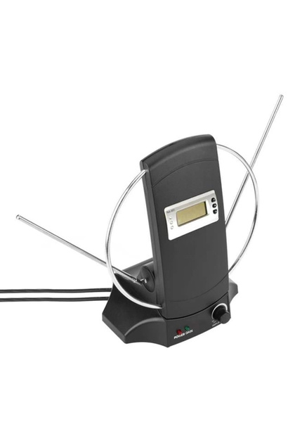 Powermaster SG-029A Saatli UHF-VHF TV Üstü Anten İç Mekan TV