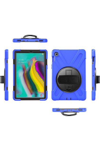 Премиум удароустойчив брониран калъф за Amazon Kindle Fire HD8 HD 8 Plus 2020 8 инча син