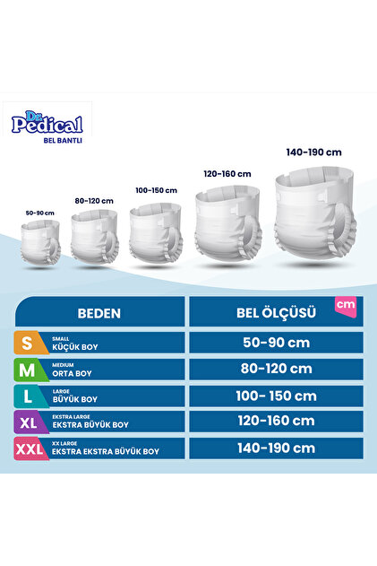 Dr. Pedical Dr Pedical Yetişkin Hasta Bezi Xl 30'lu 4 Paket (120