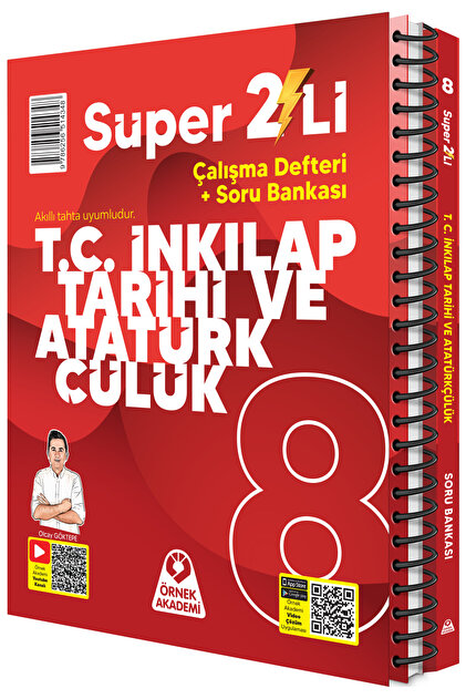 Örnek Akademi Yayınları 8. Sınıf Süper İkili T.C. İnkılap Tarihi