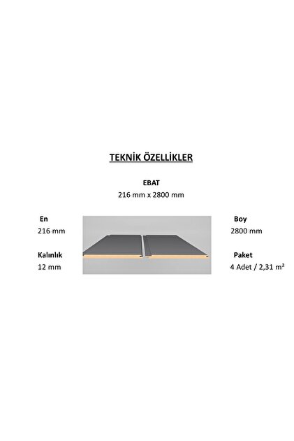 AGT Antalya Yıldız Duvar Lambri Profili Lb 2003 Soft Touch Beyaz