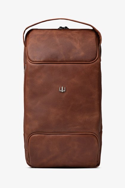 Grain Genuine Leather Backpack
