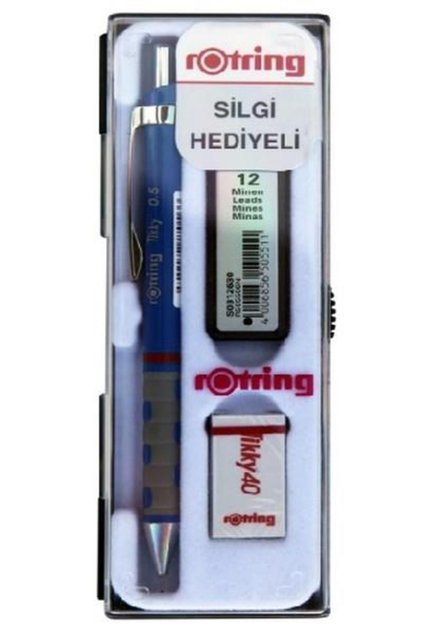 School Set Versatil+Min Eraser Gift 0.5 mm Blue Ro-Kk07-05M