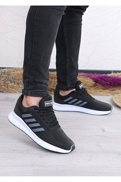 Nubbock Unisex Black Smoked Waterproof Four-Stripes Lace-Up Casual Sports  Shoes Nk4116- Trendyol