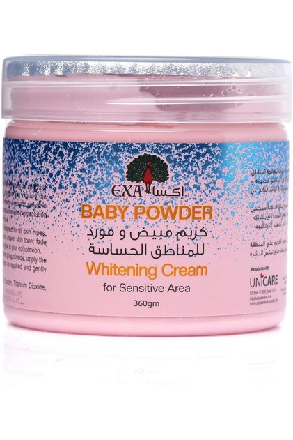 Body whitening cream for sensitive areas 360g