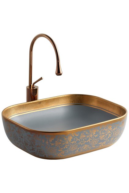 EH-4290MGR Tezgah Üstü Porselen Lavabo