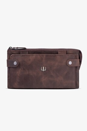 Grande 4274 Hakiki Yüzde Yüz Deri El Çantası El Pörtföyü Clutch