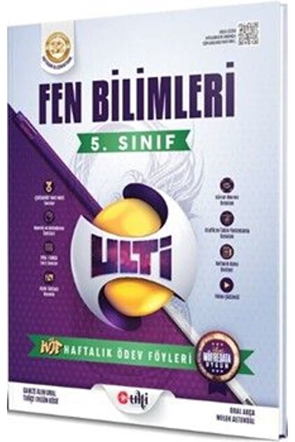Ulti Yayınları 5. Sınıf Fen Bilimleri Haftalık Ödev Föyleri