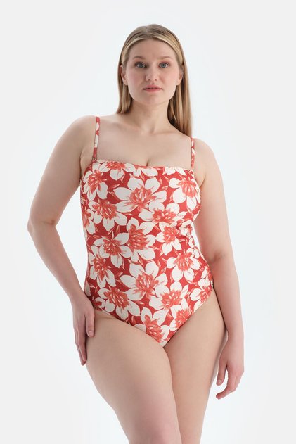Multicolor Corseted Recovery Swimsuit