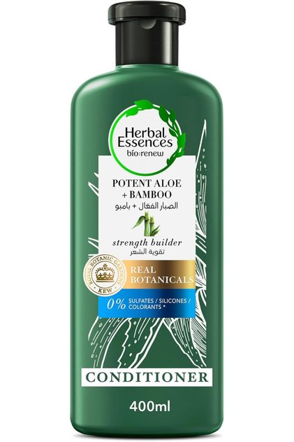 Natural Sulfate-Free Strengthening Conditioner with Aloe Vera and Bamboo Extract for Dry Hair by Her