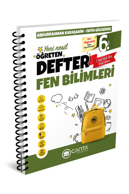 Çanta Yayınları 2025-2026 6. Sınıf Fen Bilimleri Yeni Nesil