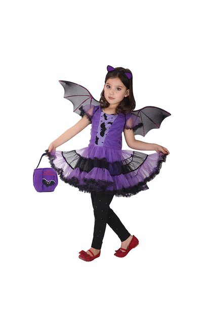 Costum de vrăjitoare de carnaval 10-12 ani