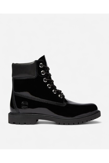 Premium 6 INCH LACE UP WATERP Kadın Siyah Bot TB0A43F8EL61
