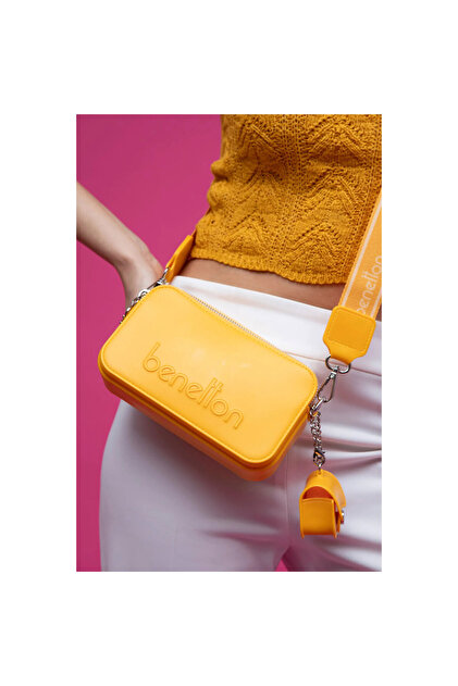 United Colors of Benetton Sarı Çanta BNT1448-0037 - Fiyatı, Yorumları