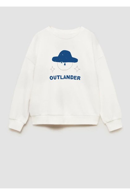 Boy's Printed 3 Thread Fabric Cotton Sweatshirt