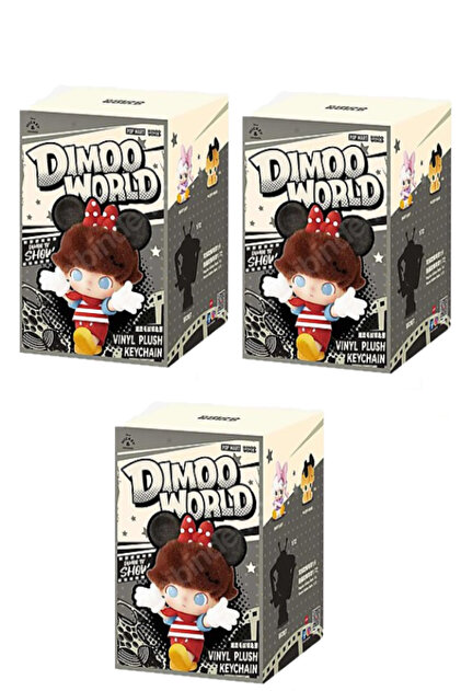 Pofika DIMOO WORLD Sürpriz Anahtarlık Kapalı Kutulu Labubu Stil
