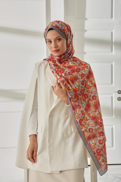 Patterned Soft Shawl 70021-12
