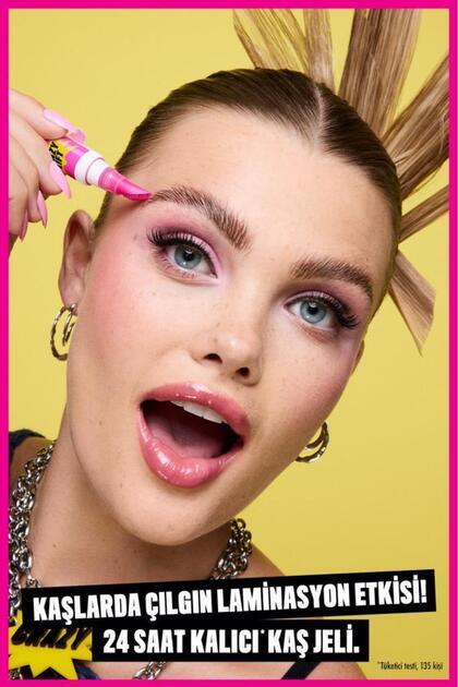 NYX Professional Makeup Brow Glue Crazy Lift Laminasyon Etkili Kaş