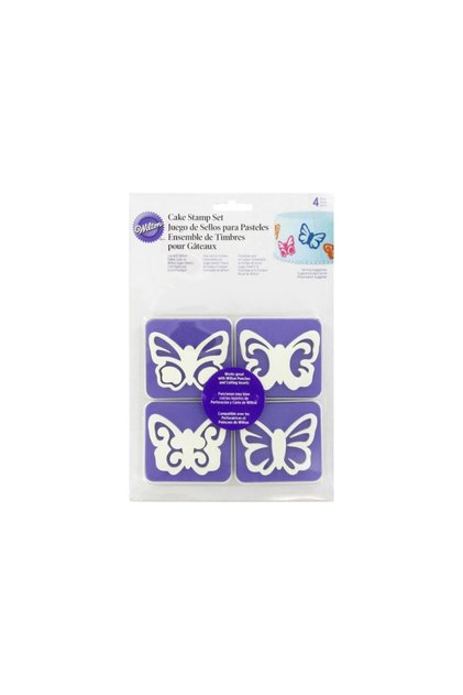 Set stampila Fluturas, 4 buc. - Wilton
