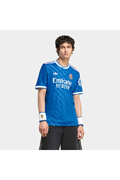 adidas Real Madrid 25-26 Erkek Mavi Alternatif Futbol Forması