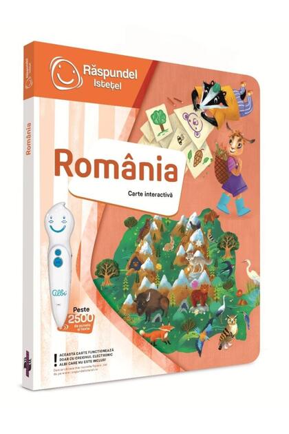 Raspundel Istetel, carte interactiva Romania