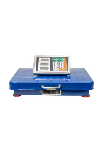 Cântar electronic cu platformă, wireless, WI-FI, 41x51cm, maxim 300kg, albastru / ZTS 8560 ZTS8560