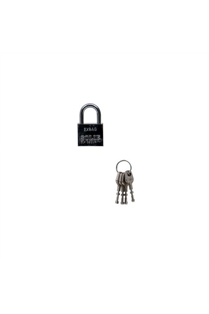 Lacăt cromat 30mm cu 3 chei ZLN1694