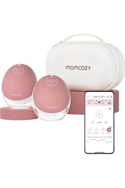 - Mobile Flow Hands-Free Double Breast Pump M9 - Maroon