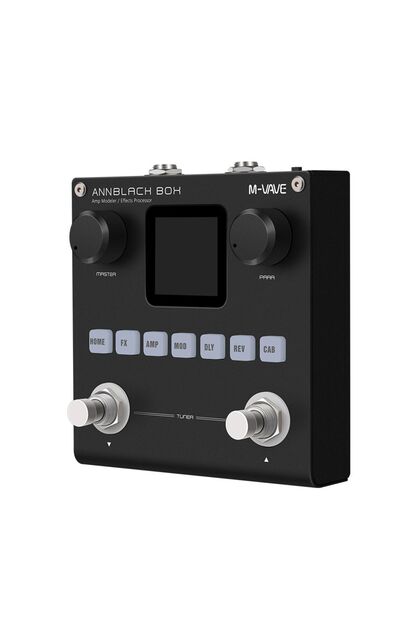 M-VAVE ANN Black Pedal Box Multi Effects Guitar - Fiyatı, Yorumları